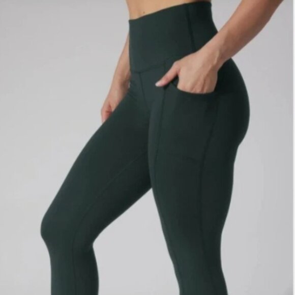 90 DEGREE BY REFLEX Interlink High Waist 7/8 Ankle SIDE POCKETS - Picture 1 of 3